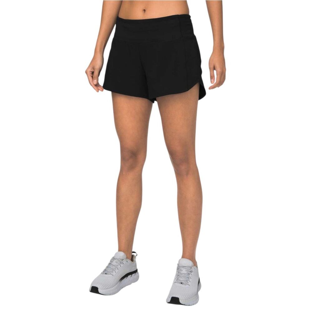 Lululemon Speed Up Mid-Rise Short 4" Black - Picture 5 of 7